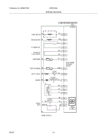 14 - Wiring Diagram parts for Frigidaire Dishwasher LGBD2432LW0A from AppliancePartsPros.com
