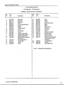 Cabinet-Drum-Heater Assembly Page 2 parts for Frigidaire Dryer 7308A from AppliancePartsPros.com