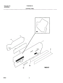 03 - Control Panel parts for Frigidaire Dishwasher FDBS956CC0 from AppliancePartsPros.com