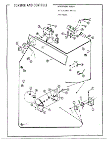 Console And Controls parts for Frigidaire Dryer 7507A from AppliancePartsPros.com