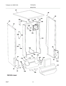 09 - Wrapper parts for Frigidaire Dishwasher FMP330RGS0 from AppliancePartsPros.com