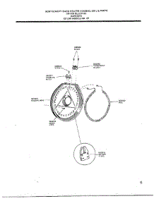 Heater Housing, Coil And parts for Frigidaire Dryer 7347A from AppliancePartsPros.com
