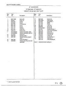 Cabinet Drum / Heat Duct Page 2 parts for Frigidaire Dryer 8589-80B from AppliancePartsPros.com