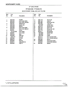 Door Front Panel And Lint Filter Page 2 parts for Frigidaire Dryer 8338B from AppliancePartsPros.com