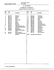 27` Cabinet Drum / Heat Duct Page 2 parts for Frigidaire Dryer 8338A from AppliancePartsPros.com