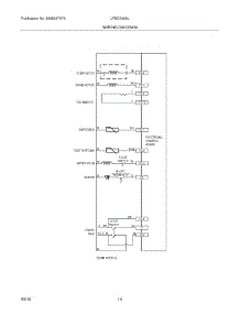 14 - Wiring Diagram parts for Frigidaire Dishwasher LFBD2409LB0A from AppliancePartsPros.com
