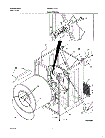 03 - Dry Cab,Heater parts for Frigidaire Dryer CRGR442AS2 from AppliancePartsPros.com