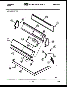 04 - Console And Control Parts parts for Frigidaire Dryer DG7400PW0 from AppliancePartsPros.com