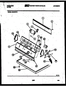 04 - Console And Control Parts parts for Frigidaire Dryer DGCSFL0 from AppliancePartsPros.com
