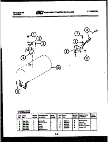 06 - Combustion Chamber parts for Frigidaire Dryer DEDML6 from AppliancePartsPros.com