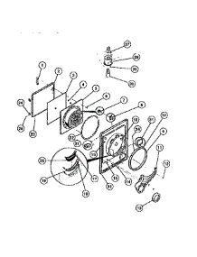 03 - Door, Front Panel, Lint Filter parts for Frigidaire Dryer DG8800PW0 from AppliancePartsPros.com