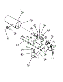 06 - Gas  Valve, Burner Assembly, Sensor parts for Frigidaire Dryer DG8800PW0 from AppliancePartsPros.com