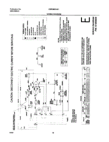 10 - Wiring Diagram parts for Frigidaire Dryer CER3600AS1 from AppliancePartsPros.com