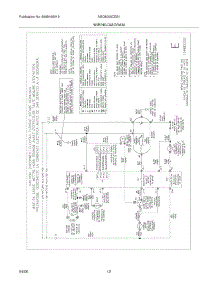 12 - Wiring Diagram parts for Frigidaire Dryer AGQ6000CES1 from AppliancePartsPros.com