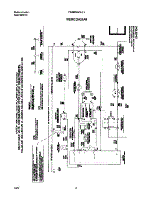 10 - Wiring Diagram parts for Frigidaire Dryer CRER7900AS1 from AppliancePartsPros.com
