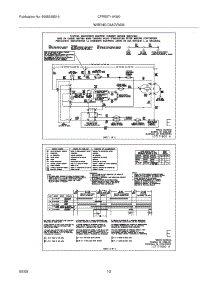 10 - Wiring Diagram parts for Frigidaire Dryer CFRE5711KW0 from AppliancePartsPros.com