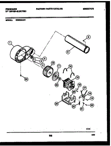 05 - Blower And Drive Parts parts for Frigidaire Dryer DE6520AL1 from AppliancePartsPros.com