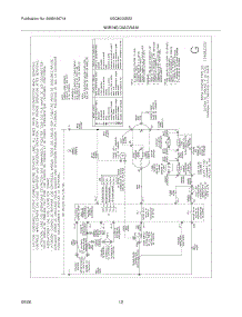 12 - Wiring Diagram parts for Frigidaire Dryer AGQ6000ES2 from AppliancePartsPros.com