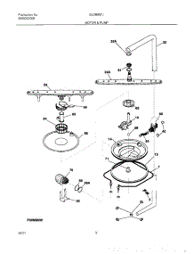 09 - Motor & Pump parts for Frigidaire Dishwasher GLDB957JS1 from AppliancePartsPros.com