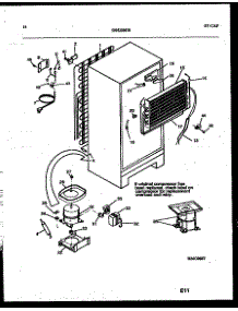08 - System And Automatic Defrost Parts parts for Frigidaire Refrigerator RT217NCW0 from AppliancePartsPros.com