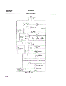 20 - Wiring Schematic parts for White Westinghouse Refrigerator WRS23MW3AQ5 from AppliancePartsPros.com
