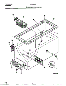 03 - Cabinet / Control / Shelves parts for Frigidaire Freezer FFC20M7CW0 from AppliancePartsPros.com