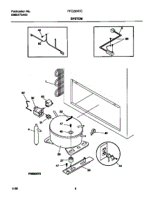 04 - System parts for Frigidaire Freezer FFC20M7CW1 from AppliancePartsPros.com