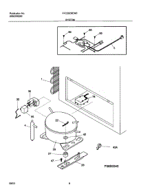 07 - System parts for Frigidaire Freezer FFC25C8CW0 from AppliancePartsPros.com