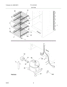 07 - System parts for Frigidaire Freezer FFU12C2CW2 from AppliancePartsPros.com