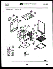 07 - Body Parts parts for Frigidaire Range 30-6537-23-03 from AppliancePartsPros.com