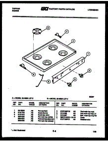 04 - Cooktop Parts parts for Frigidaire Range 30-6538-00-03 from AppliancePartsPros.com