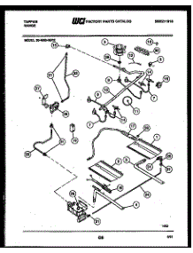 06 - Burner, Manifold And Gas Control parts for Frigidaire Range 30-4990-00-02 from AppliancePartsPros.com