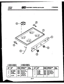 03 - Cooktop Parts parts for Frigidaire Range 30-6237-23-02 from AppliancePartsPros.com