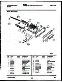 04 - Broiler Drawer Parts parts for Frigidaire Range 30-6239-23-04 from AppliancePartsPros.com