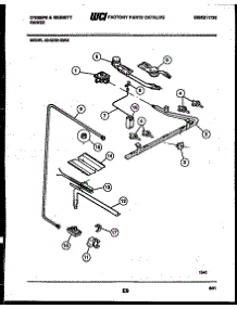 06 - Burner, Manifold And Gas Control parts for Frigidaire Range 30-6239-23-04 from AppliancePartsPros.com
