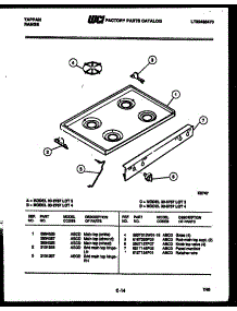 03 - Cooktop Parts parts for Frigidaire Range 30-6757-66-03 from AppliancePartsPros.com
