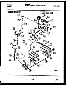 05 - Burner, Manifold And Gas Control parts for Frigidaire Range 30-6757-66-03 from AppliancePartsPros.com