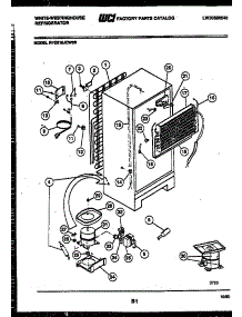 05 - System And Automatic Defrost Parts parts for Frigidaire Refrigerator RTG216JCD3B from AppliancePartsPros.com