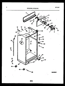 03 - Cabinet Parts parts for Frigidaire Refrigerator RTG215NLW1 from AppliancePartsPros.com