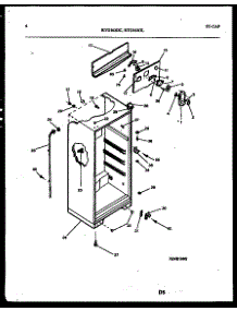 03 - Cabinet Parts parts for Frigidaire Refrigerator RTG163GCH3B from AppliancePartsPros.com