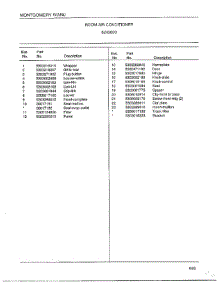 Room Air Conditioner Page 2 parts for Frigidaire Air Conditioner 5243000 from AppliancePartsPros.com