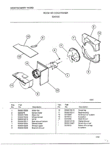 Room Air Conditioner Page 4 parts for Frigidaire Air Conditioner 5243000 from AppliancePartsPros.com