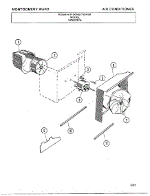 Air Conditioner Page 5 parts for Frigidaire Air Conditioner 5287A from AppliancePartsPros.com