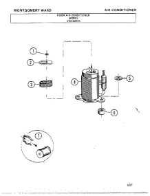 Air Conditioner Page 7 parts for Frigidaire Air Conditioner 5287A from AppliancePartsPros.com