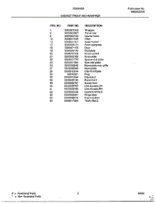 Cabinet Front And Wrapper Page 2 parts for Frigidaire Air Conditioner 5338009B from AppliancePartsPros.com