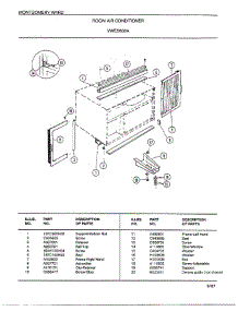 Room Air Conditioner Page 5 parts for Frigidaire Air Conditioner 5908A from AppliancePartsPros.com