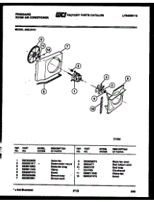 05 - Air Handling Parts parts for Frigidaire Air Conditioner A05LS1N1 from AppliancePartsPros.com