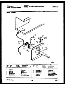 03 - Electrical Parts parts for Frigidaire Air Conditioner A06LE2N1 from AppliancePartsPros.com