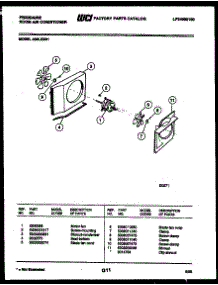 05 - Air Handling Parts parts for Frigidaire Air Conditioner A06LE2N1 from AppliancePartsPros.com