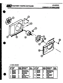 05 - Air Handling Parts parts for Frigidaire Air Conditioner A06LH5E1 from AppliancePartsPros.com